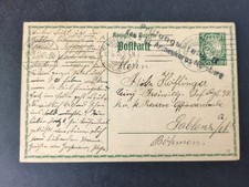 Bayern GA Ganzsache Postkarte