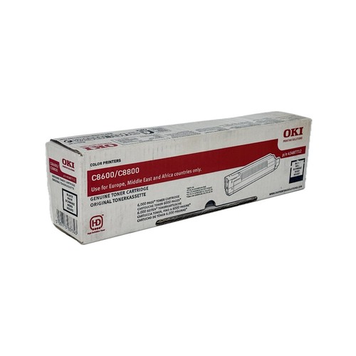 Oki toner 43487712 black - 43487712,