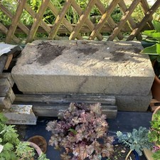 antiker Granittrog ,Pflanztrog,Trog,Steintrog, 108x42 cm  höhe 25 GRANIT ALT