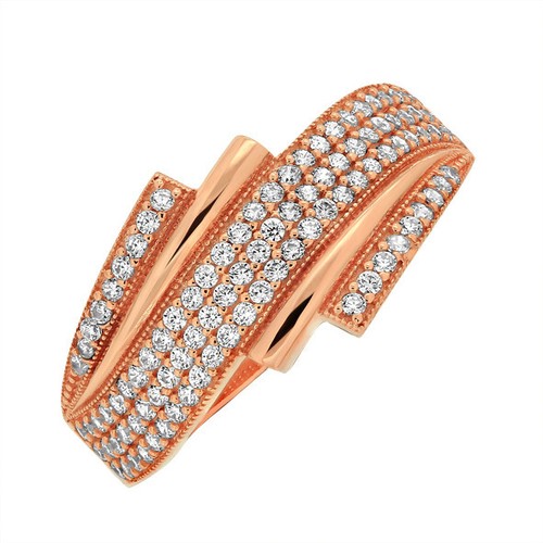 Goldring mit zirkonia - mit,