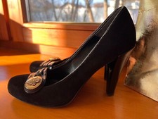 Gucci Leder Pumps High Heels