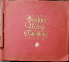 Greiling-Münz-Sammlung. Großes rotes Album 1930