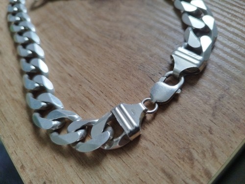 925er silber schwere halskette - 925er,