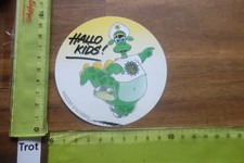 Alter Aufkleber Polizei Sachsen HALLO KIDS