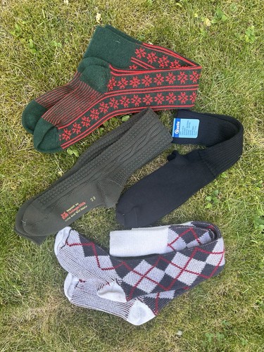 Paar lange wandersocken - lange, gr