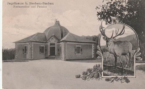 Jagdhaus bei baden - ak,