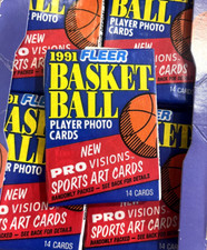 1991 FLEER NBA Basketball (Series 1) 🏀 PACK 14 Cards MICHAEL JORDAN 📈 OVP‼️