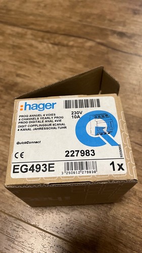 Hager eg493b jahresschaltuhr - hager,