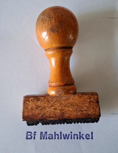 Alter ddr stempel - (s66),