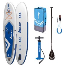 SUP Stand Up Paddle Board Komplett Set GEBRAUCHT ZRAY X1 Surfboard Aufblasbar