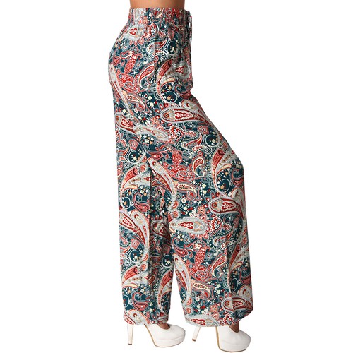 Hose palazzo culotte paisley - palazzo,