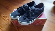 Vans Sneaker Jungen Kommunion Hochzeit Halbschuhe Schwarz Sohle weiß Gr. 37