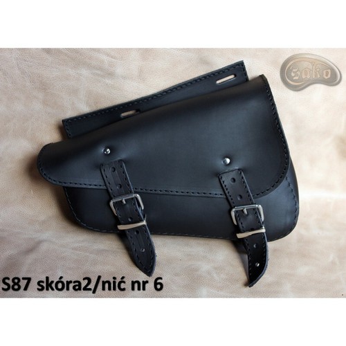 Leder motorrad satteltasche - leder,