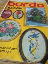 Burda Gobelin – 50 Modelle mit Zählmustern auf zwei großen Musterbogen