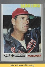1970 Topps Ted Williams #211