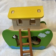 Kinder Spielspaß Steck Holz Arche Noa von EverEarth