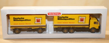 Wiking 57301 Deutsche Möbelspedition MB Wechslekoffer, Gelb, LKW OVP, H0, 1:87