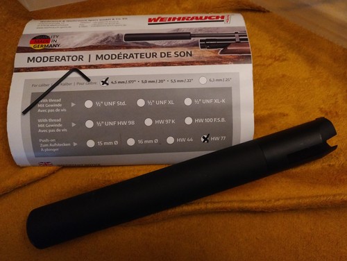 Luftgewehr org schalldämpfer - luftgewehr,