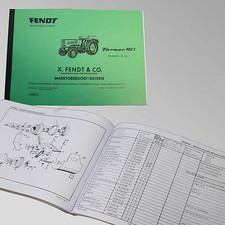 Fendt Ersatzteilliste für Farmer 102 S / FL 135 Traktor Schlepper 135001
