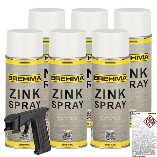 Brehma zinkspray dunkel - 6x,