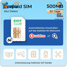 EIOTCLUB Prepaid SIM Karte 5G