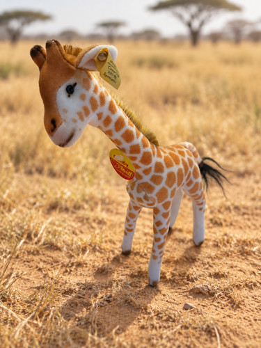 Steiff giraffe bendy 1755 - steiff, 1755/28