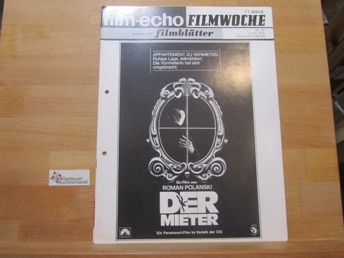 Film echo filmwoche - filmwoche, vereinigt