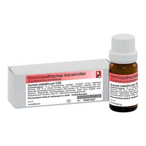 Aurum metallicum globuli - metallicum,