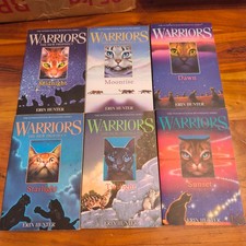 Cat Warriors The New Prophecy Box Vol 1-6 Complete Second Series Book Set Hunter