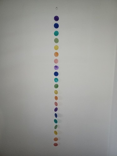 Muschelmobile regenbogenfarben