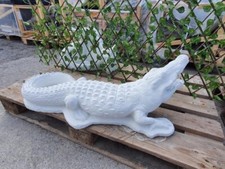 Gartenfigur Krokodil medium