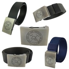 Feuerwehr-Hosengürtel Gott zur Ehr Dem Nächsten zur Wehr - Textil o. Leder