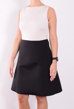 COS Damen Neopren Kleid Dress A-Linie-Kleid Gr.L (DE 42) Casual Schwarz 97441