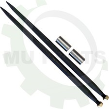 2x M28x1,5mm Frontladerzinken