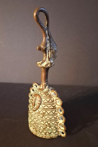 Bronze glocke der yoruba - bronze,