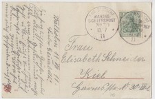 AK Balholmen Norwegen Marine MSP 70 Kaiserliche Yacht Hohenzollern 1911