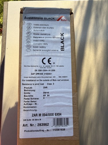 Roto sonnenschutz rollo 14 - rollo, 09/14