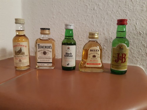 Miniaturen blended scotch - 5,