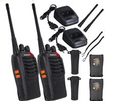 Walkie Talkie 2x PMR Funkgeräte Handfunkgerät Sprechfunkgeräte 8KM 470M Hz