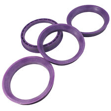 RONAL 4x Zentrierringe 76,0 - 63,3 | 76.0 auf 63.3 | Rotlila