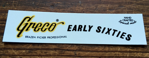 Greco headstock logo - greco,