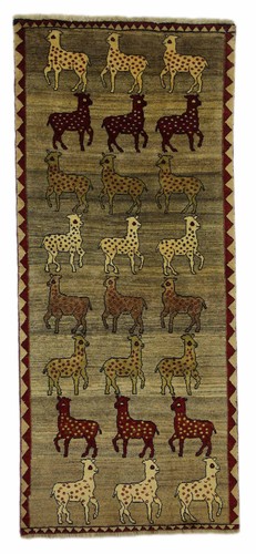 Teppich gabbeh handgeknüpft - teppich,