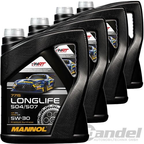 4x5l mannol longlife - 5w-30,