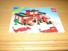 Lego Legoland 6382 Feuerwehr   Anleitung Bauanleitung ( E  )