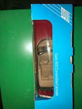 Stahlberg SAAB 900 Turbo Cabrio rot in Box 1:20 Finland Plastik Convertible Auto