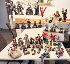 Gilde Clown Sammlung 58 Stück Konvolut, Handarbeit, Kunst , Figuren, 