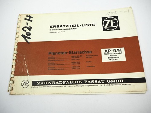 H achse - zf,
