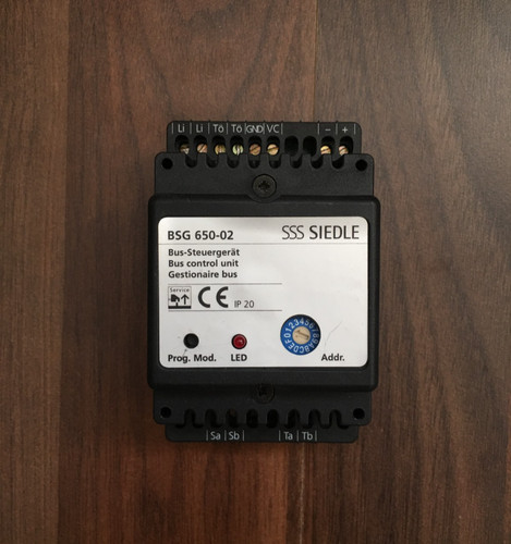 Siedle bsg 650 - bsg, 650-02