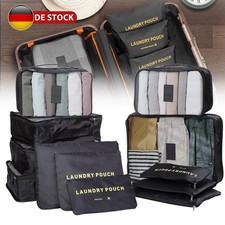12er Set Kofferorganizer mit