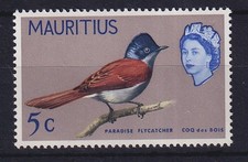 Mauritius 1965 Freimarke Vogel